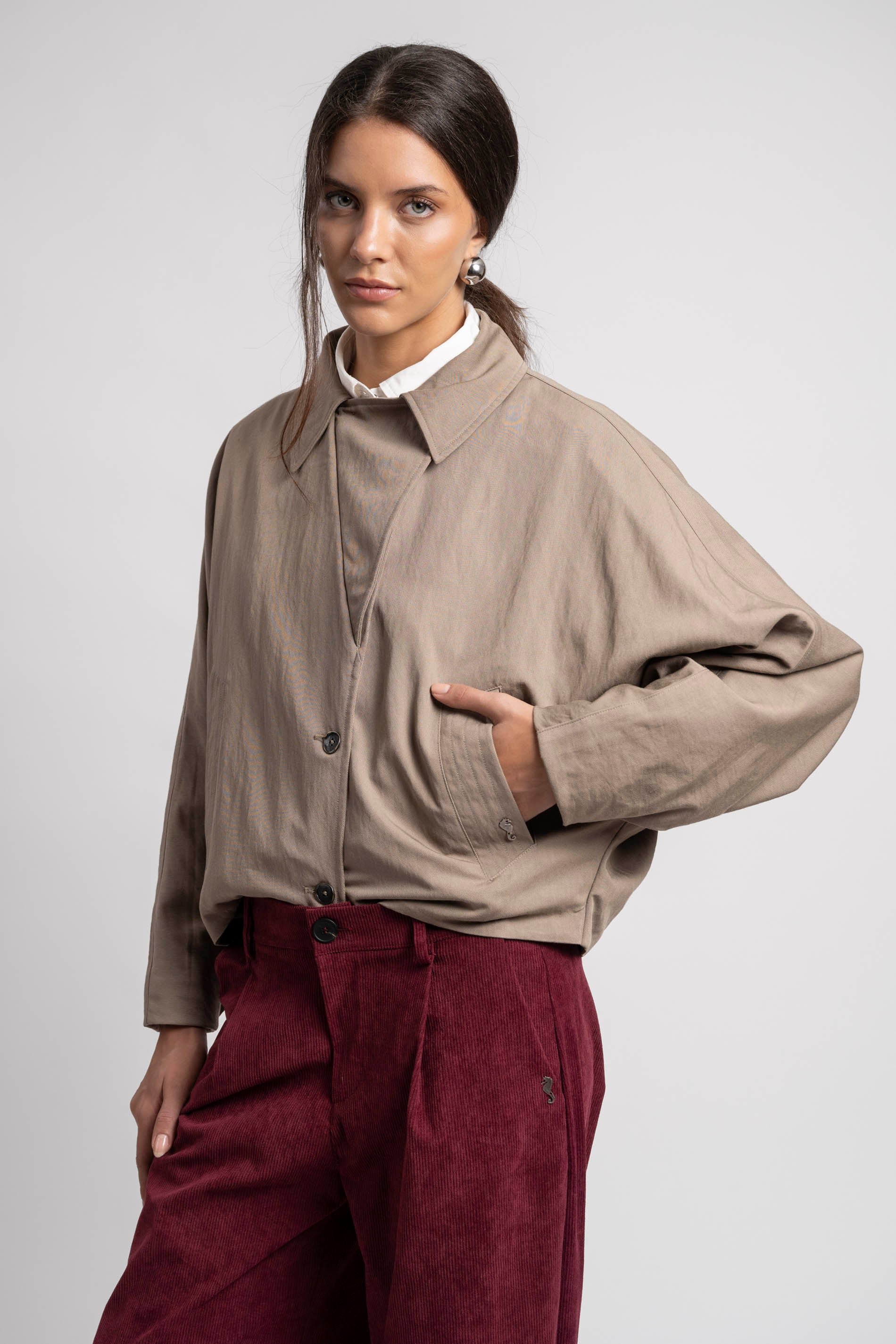 CHAQUETA FRANCA beige
