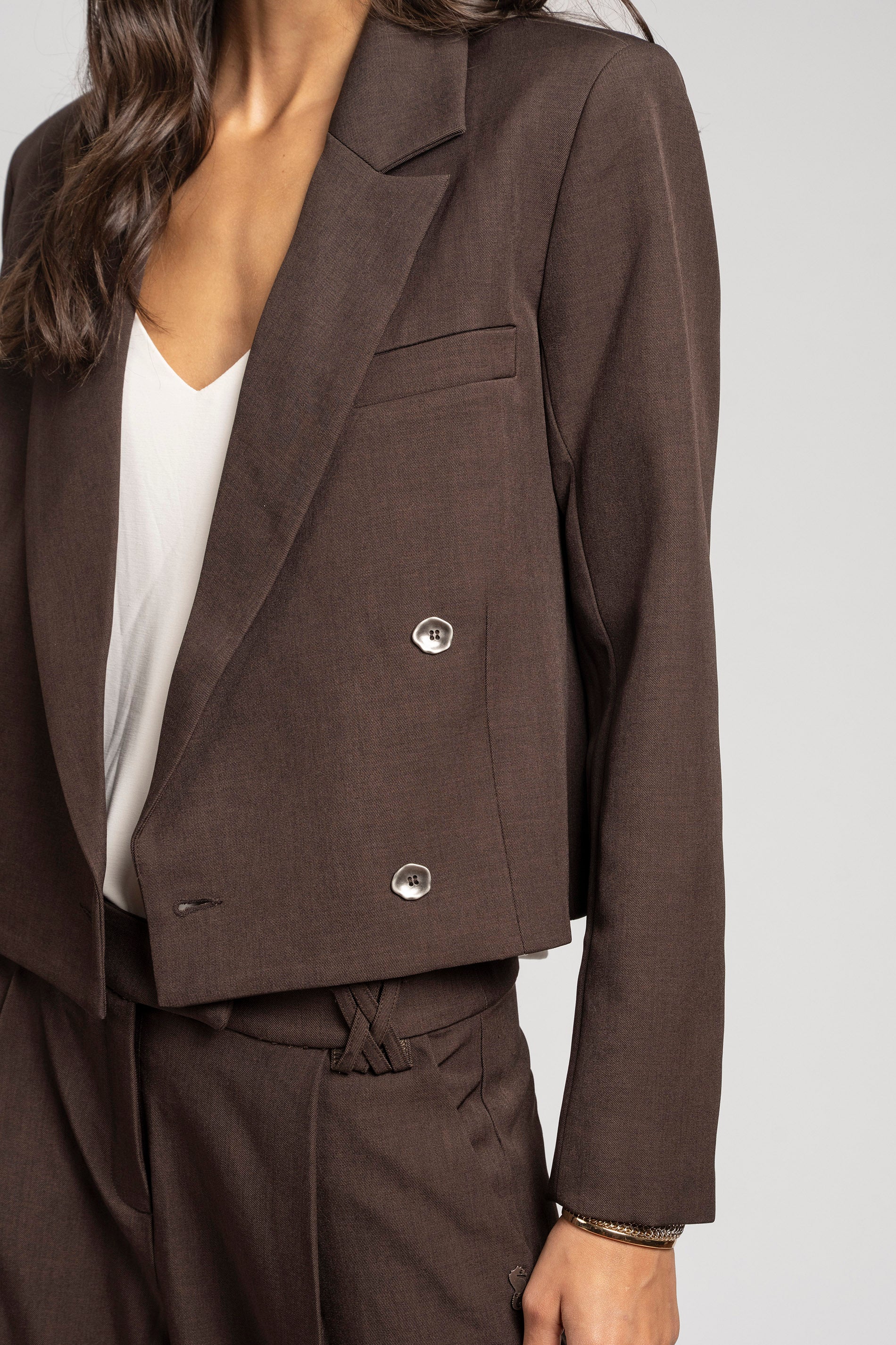 BLAZER LENA chocolate
