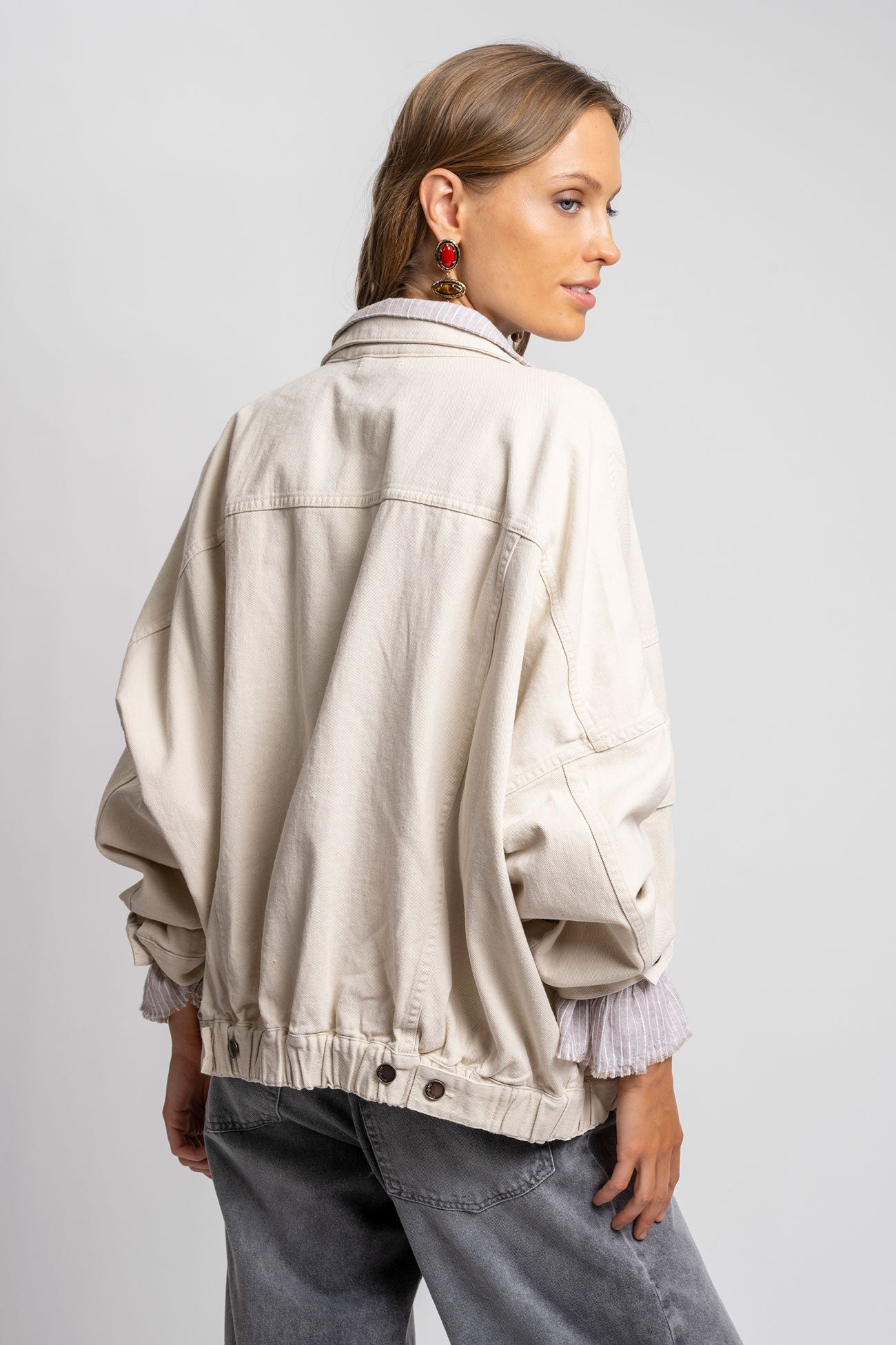 CHAQUETA MANE beige