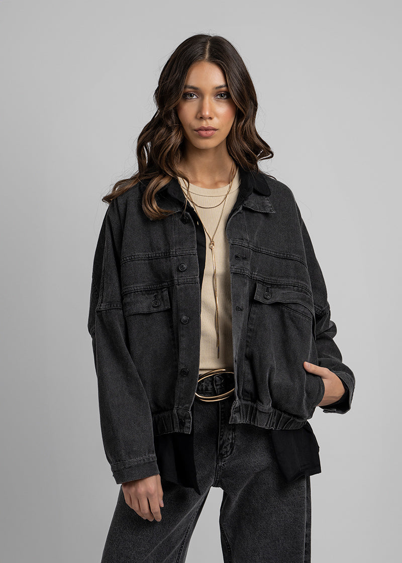 CHAQUETA MANE negro