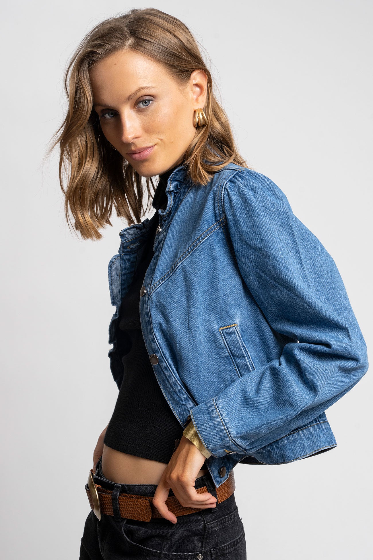 CHAQUETA PHILIPPA azul