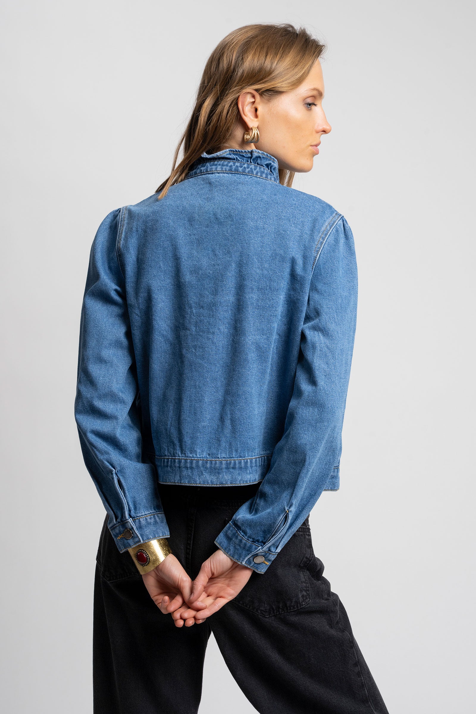 CHAQUETA PHILIPPA azul