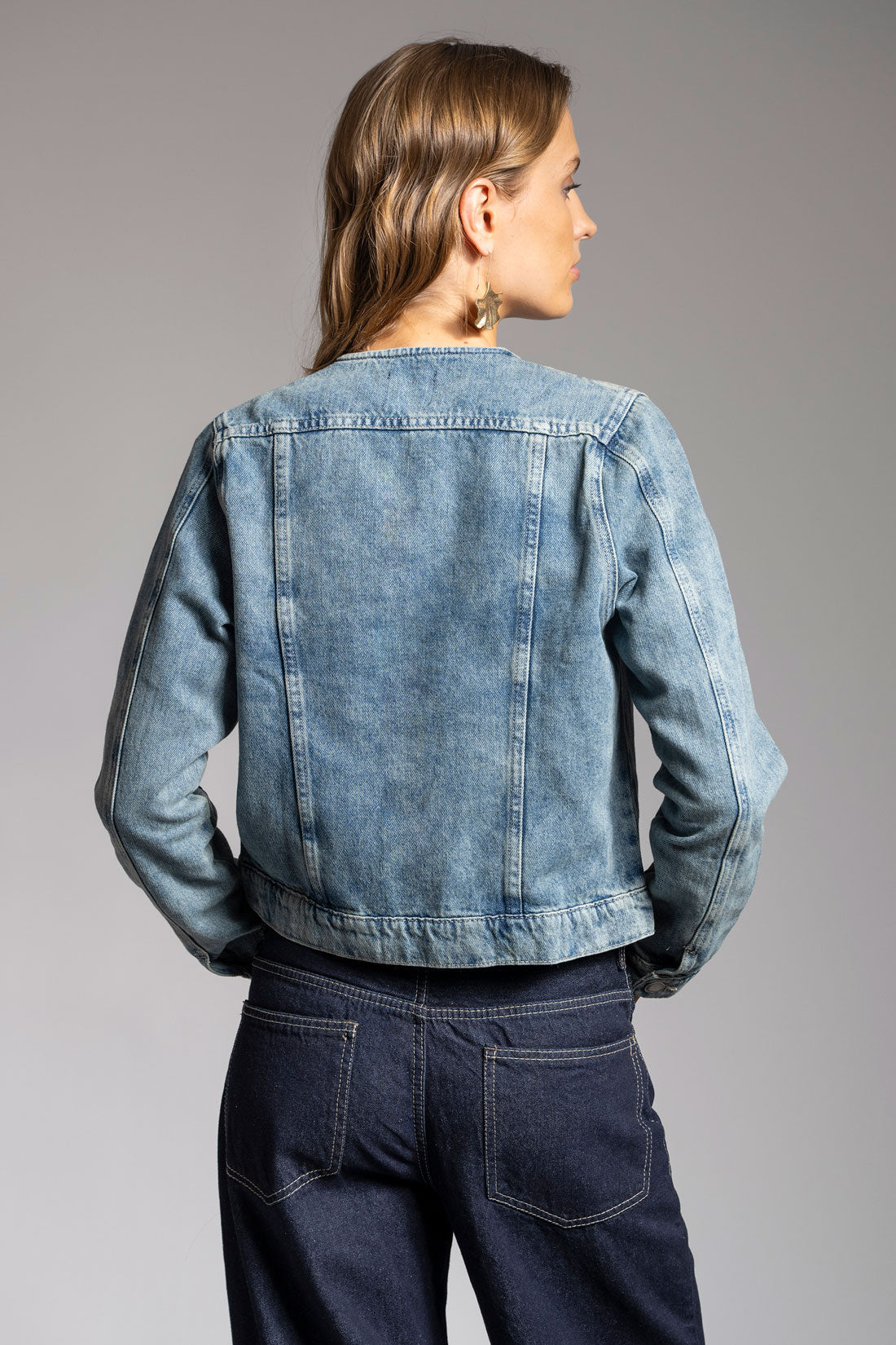 CHAQUETA ROMA celeste