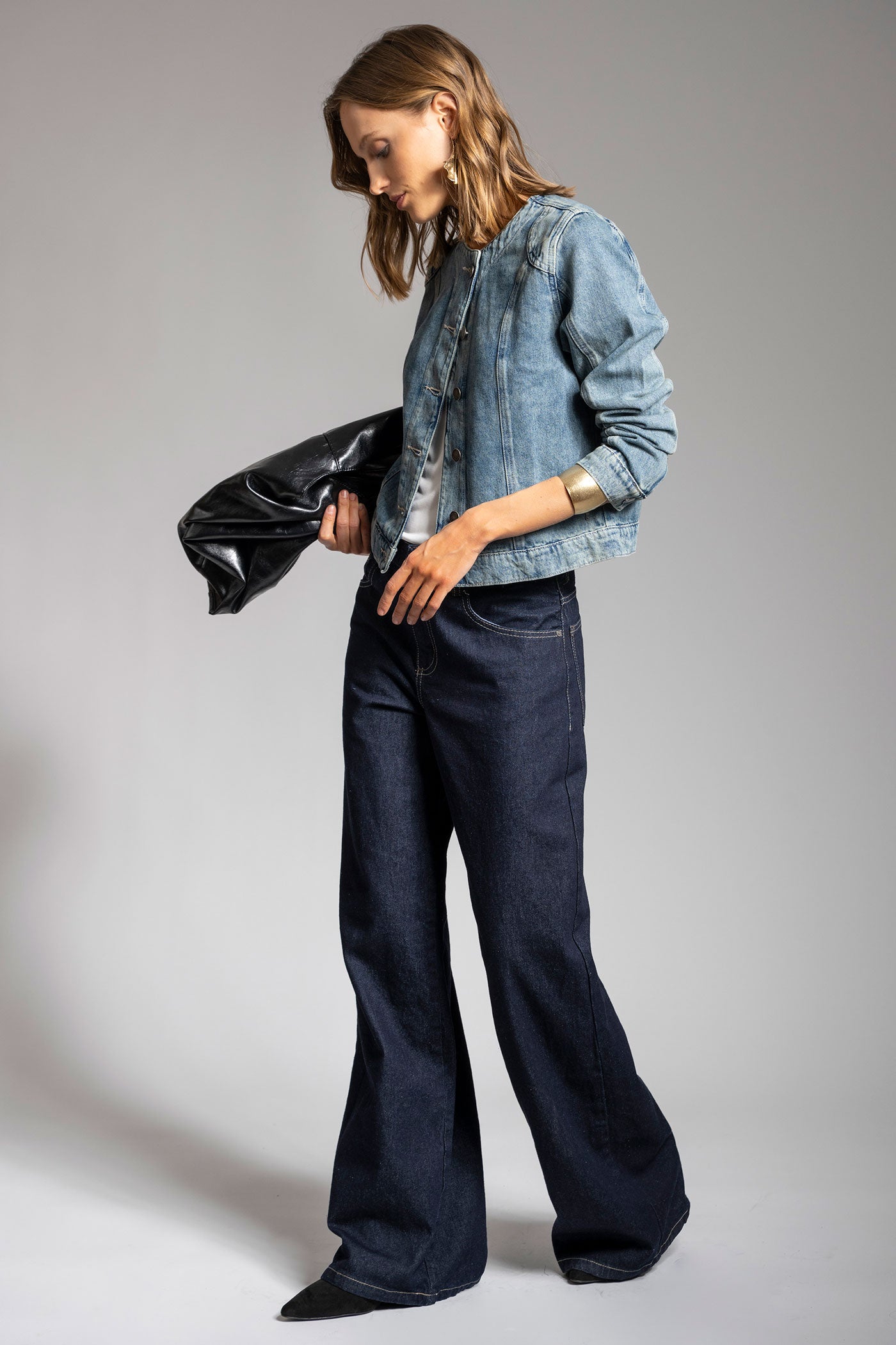 CHAQUETA ROMA celeste