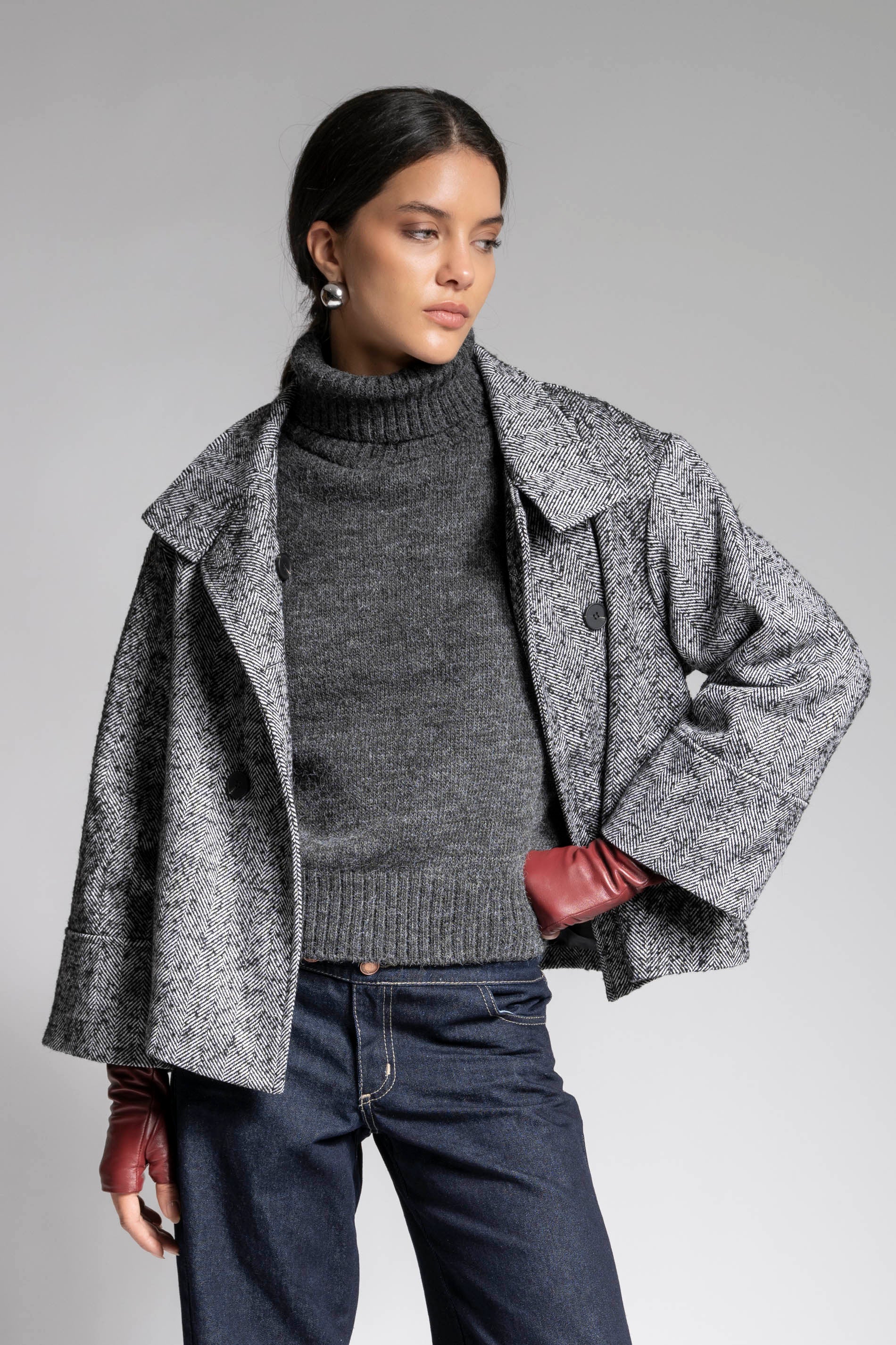 CHAQUETA TORINO gris