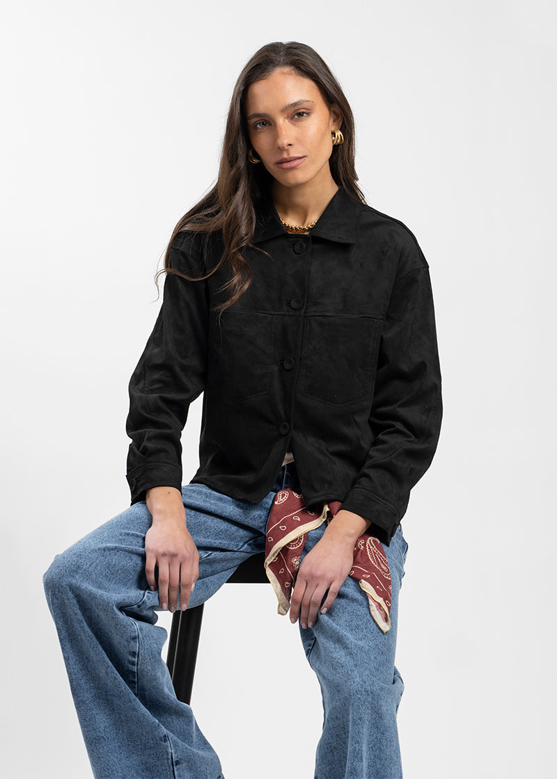 CHAQUETA BÁRBARA negro