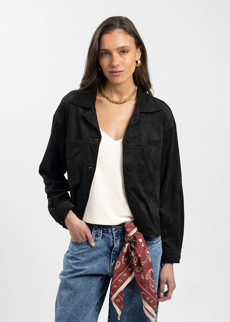 CHAQUETA BÁRBARA negro