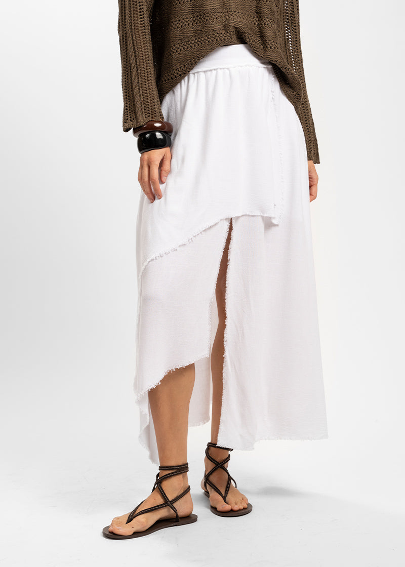 FALDA ESMERALDA blanco