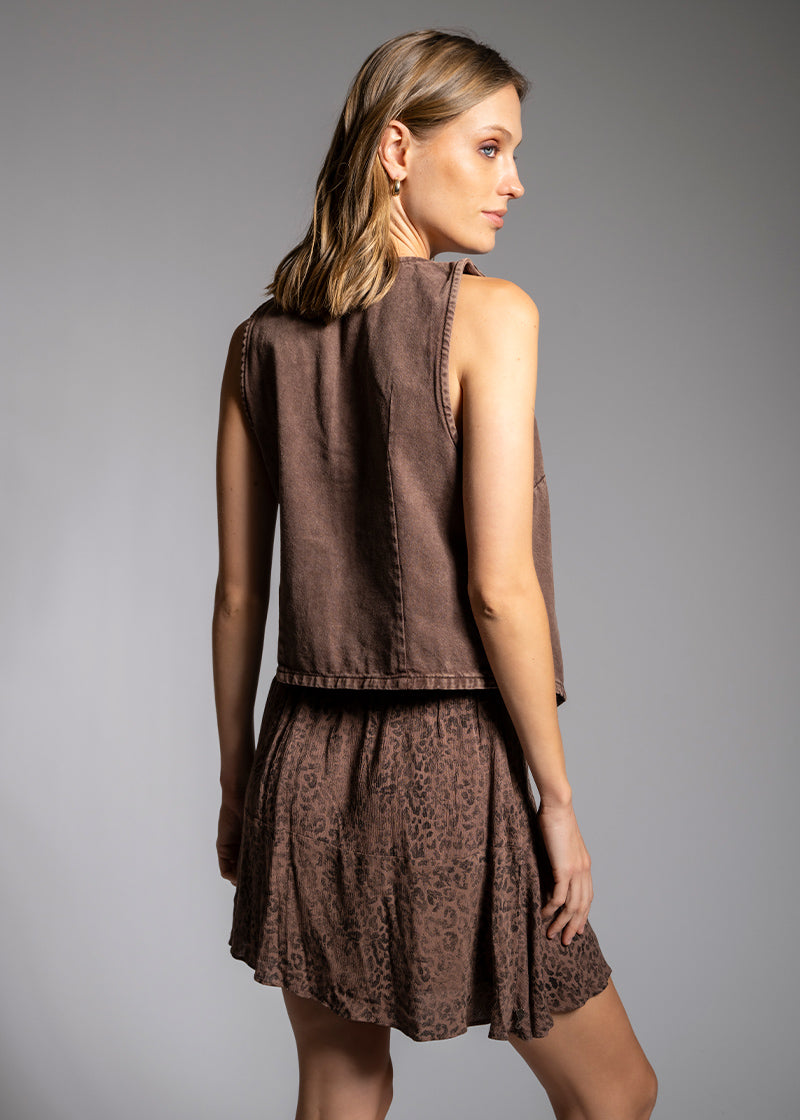 FALDA FRAN P animal print