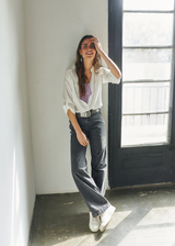 JEANS IGNA Tiro Medio marengo