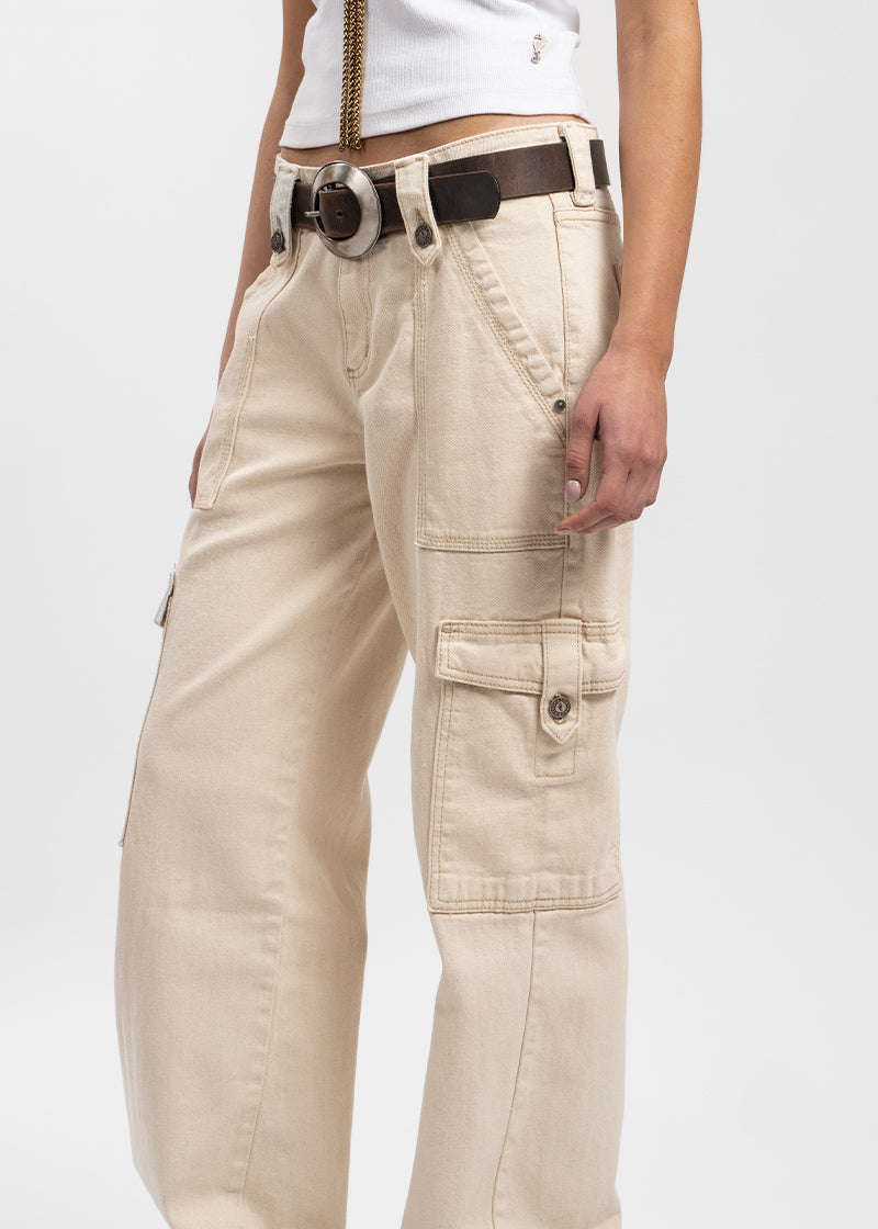 JEANS JUANA crudo