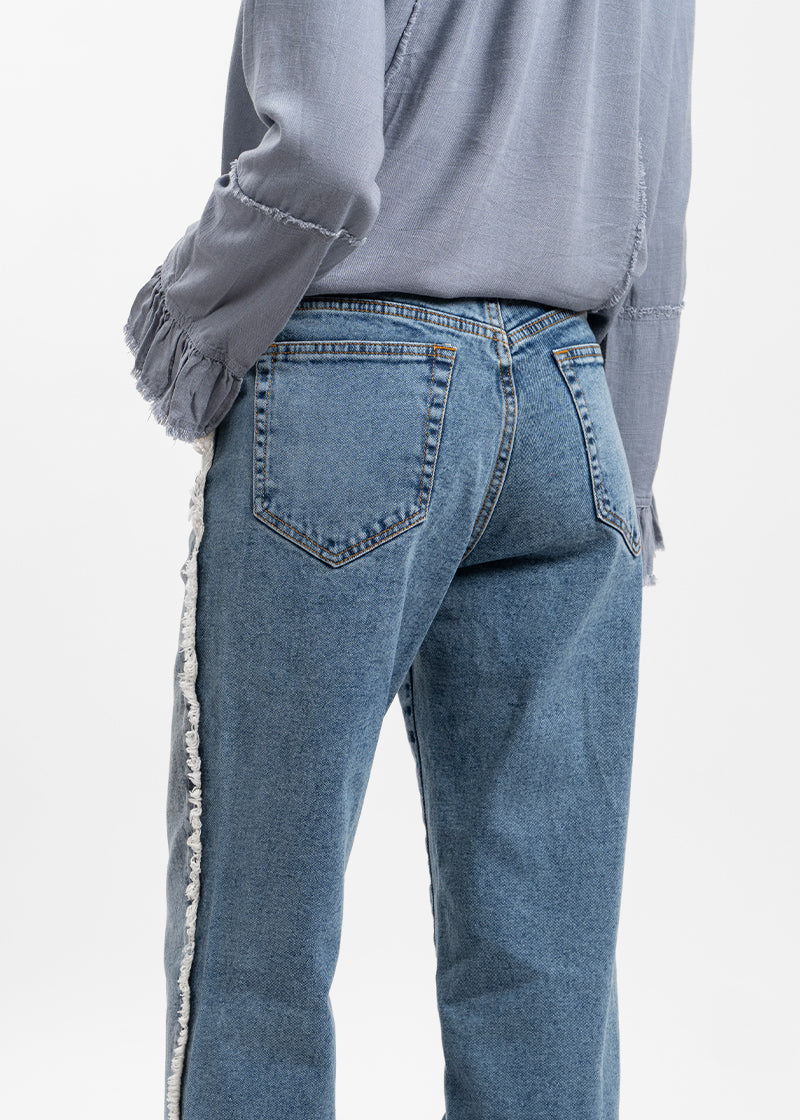 JEANS LEVA celeste