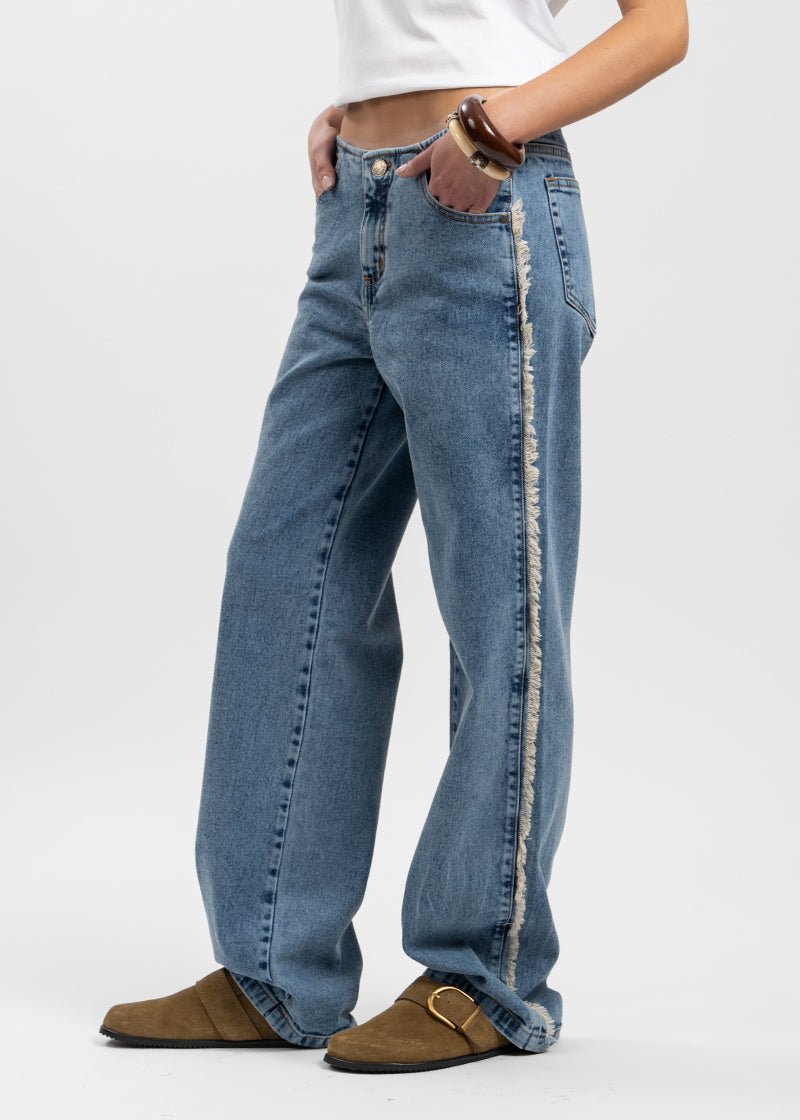 JEANS LEVA celeste