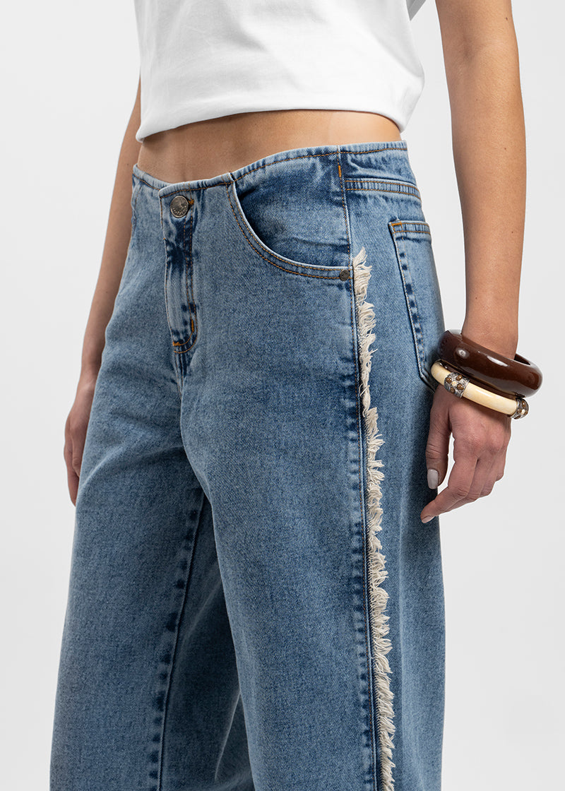 JEANS LEVA celeste