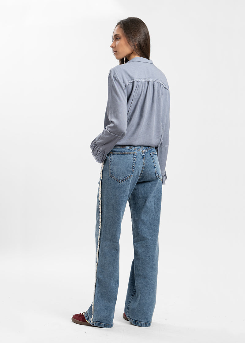 JEANS LEVA celeste