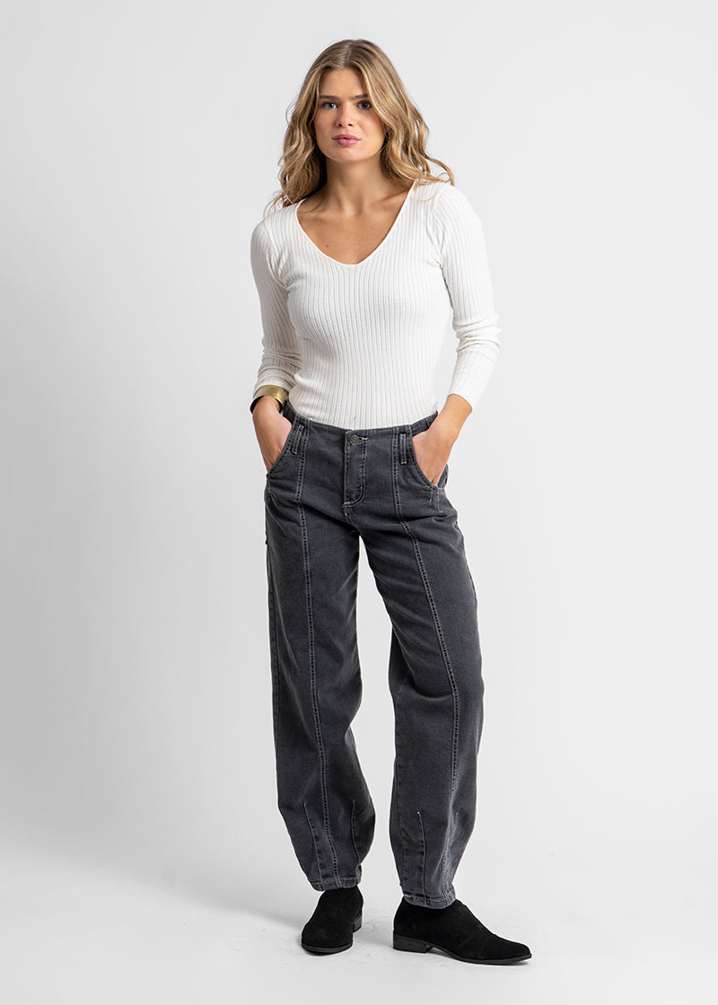 JEANS MARÍA gris gravillado