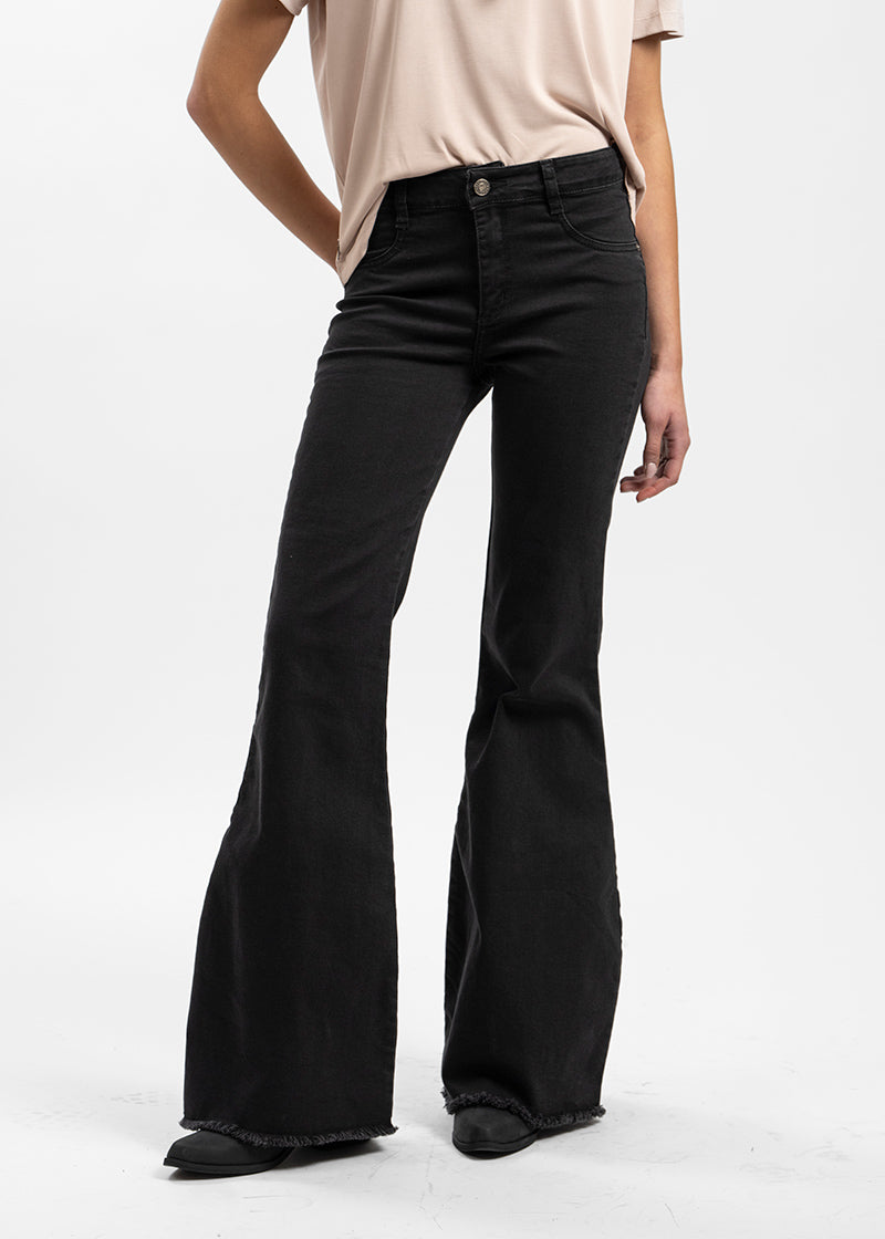 JEANS NORA negro