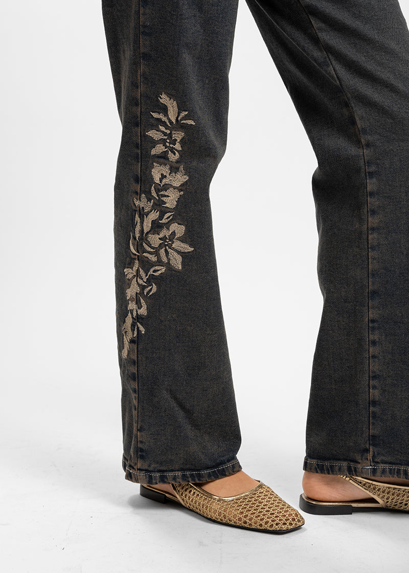 JEANS RECTO TIRO MEDIO AMPARO azul