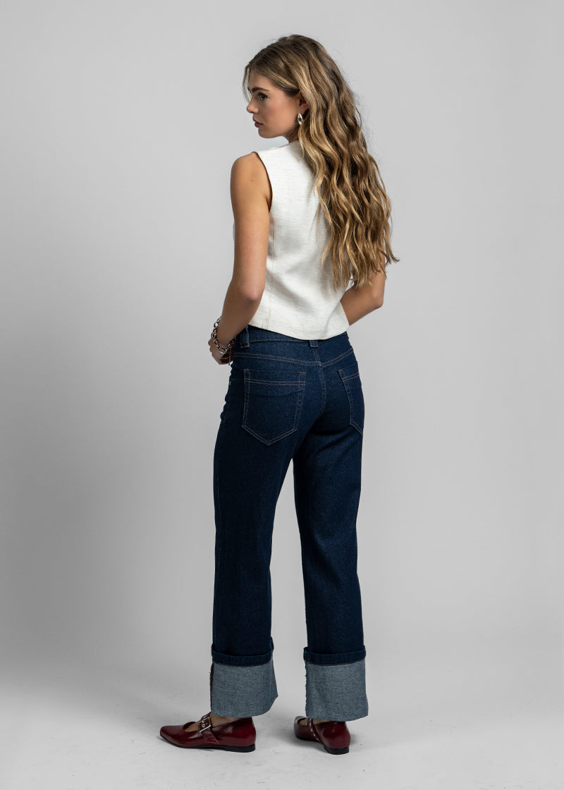 JEANS CLARA azul