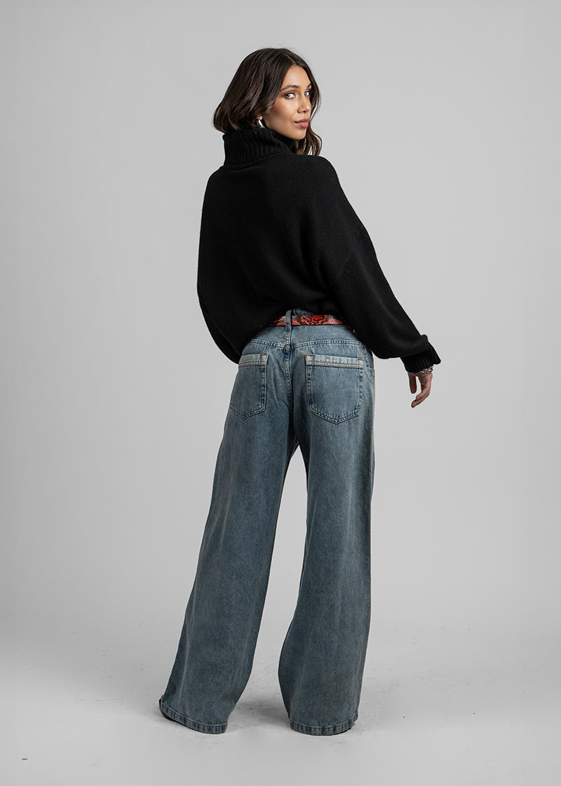 JEANS TALI Wide Leg celeste