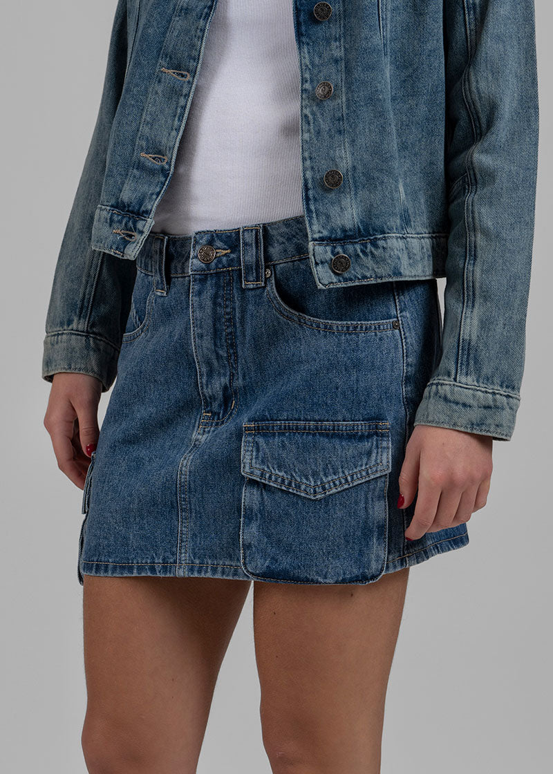 MINI CARGO CAYETANA denim