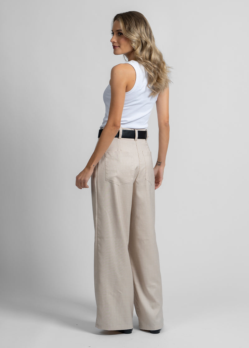 PANTALÓN MOIRA beige