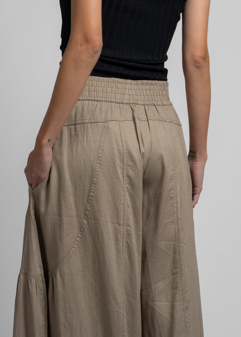 PANTALÓN FLO L Lino beige