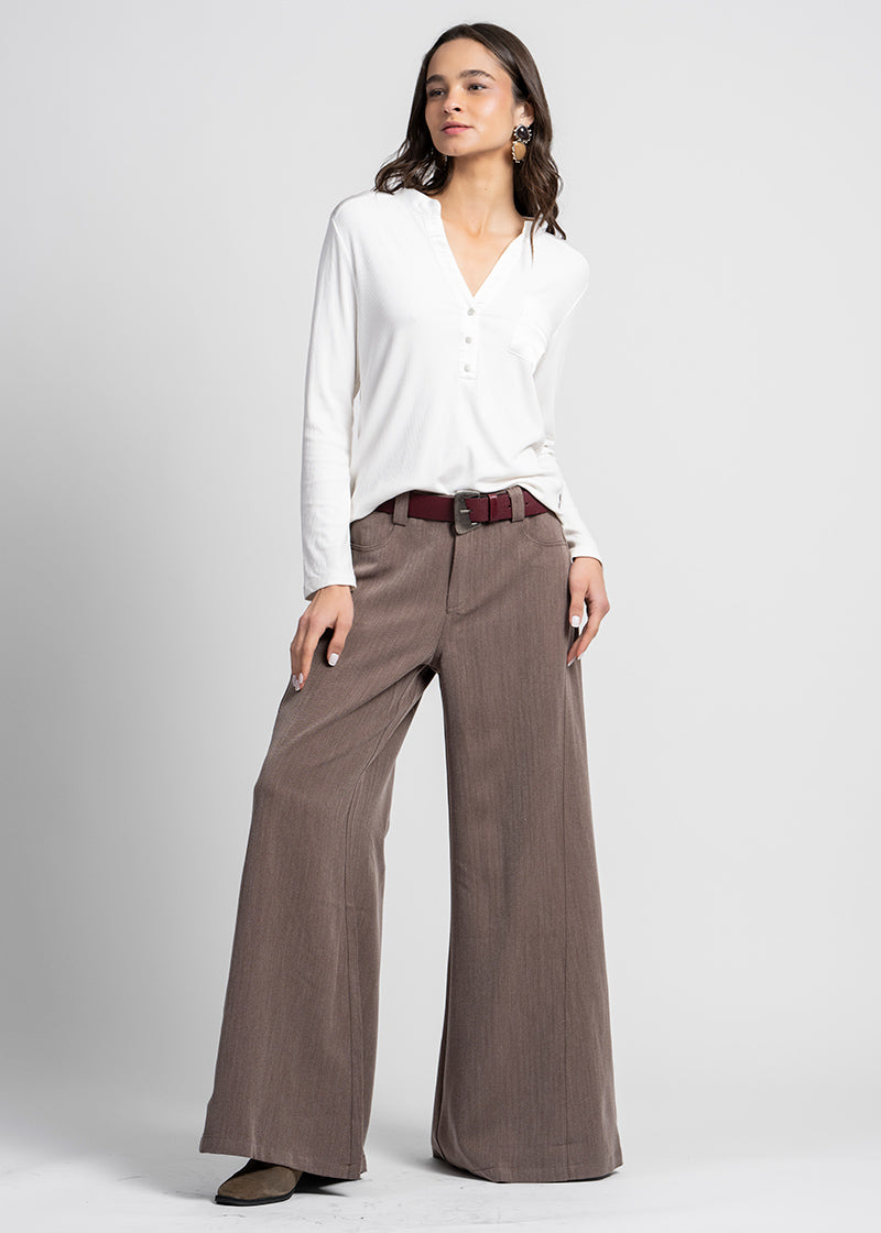 PANTALÓN ANNA G café