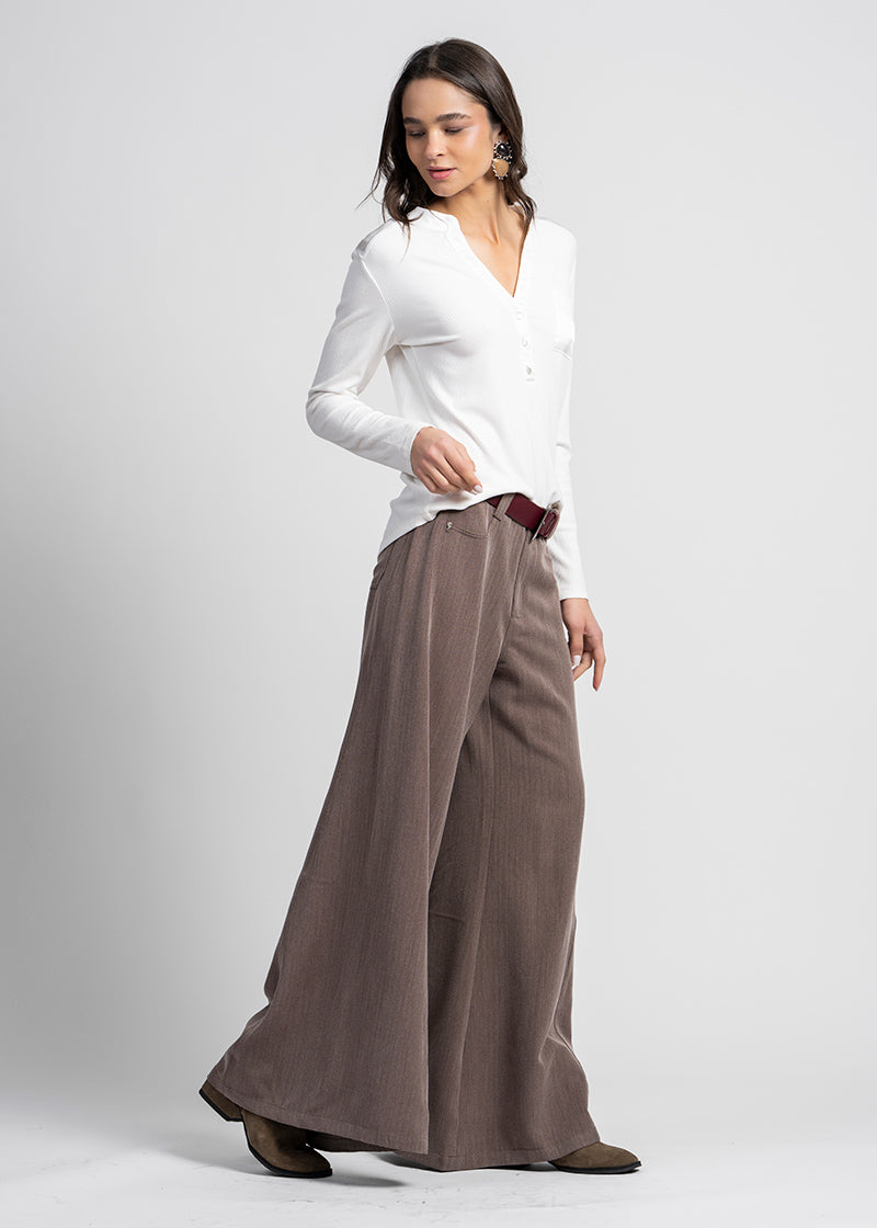 PANTALÓN ANNA G café