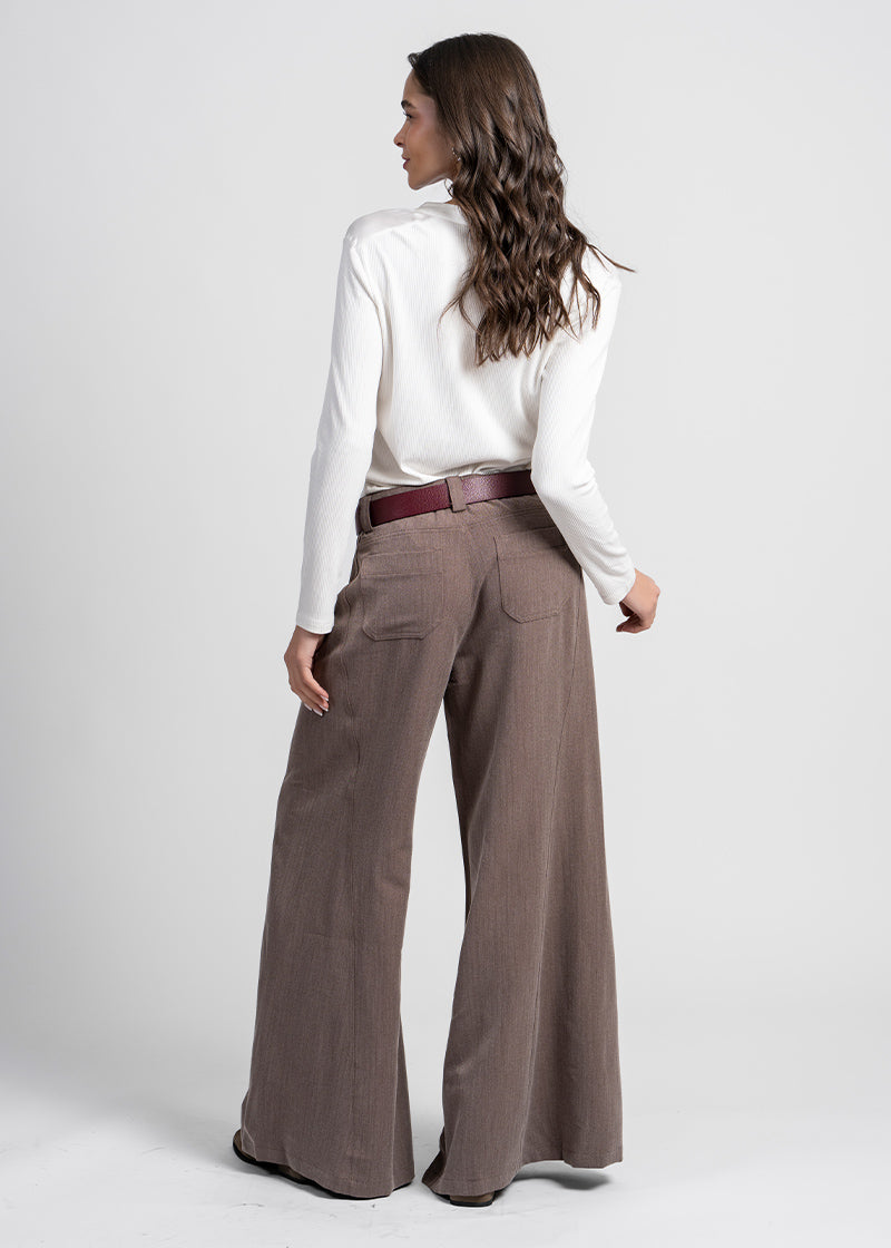 PANTALÓN ANNA G café