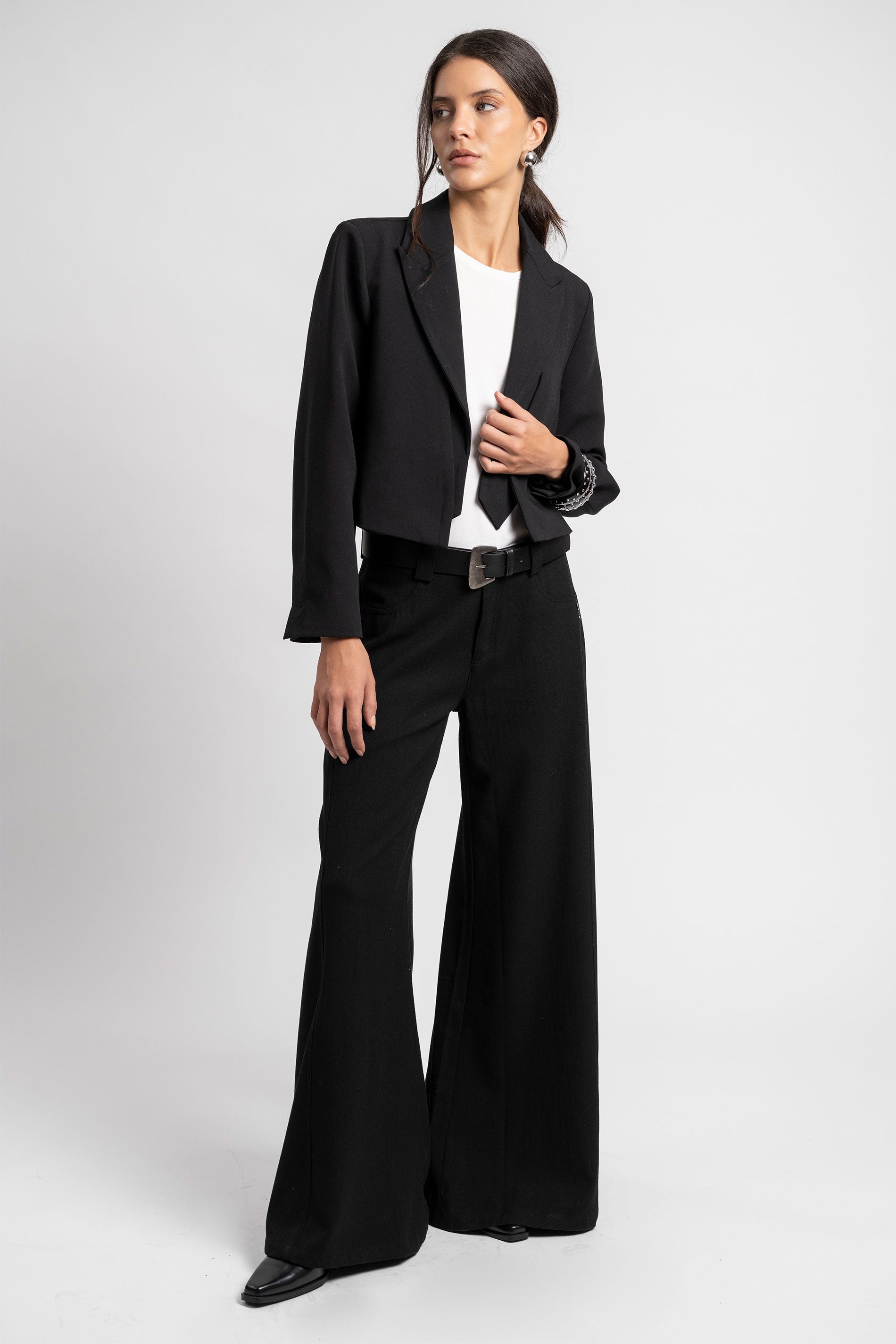 PANTALÓN ANNA G negro