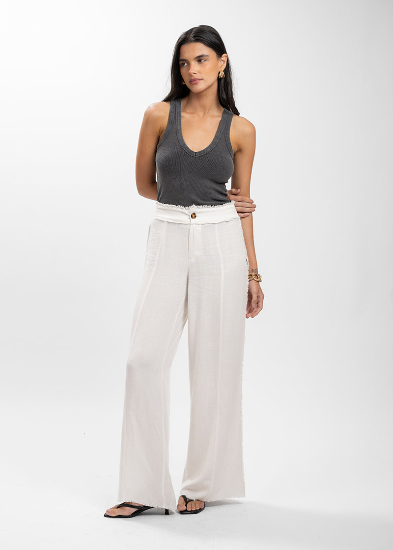PANTALÓN CADO blanco