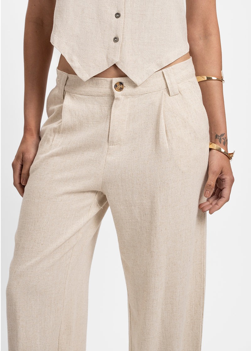 PANTALÓN JULIETA arena