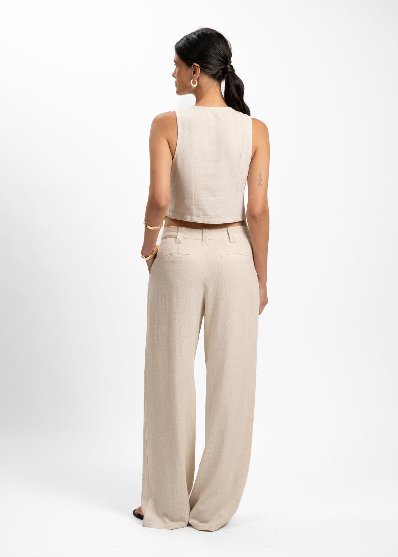 PANTALÓN JULIETA arena