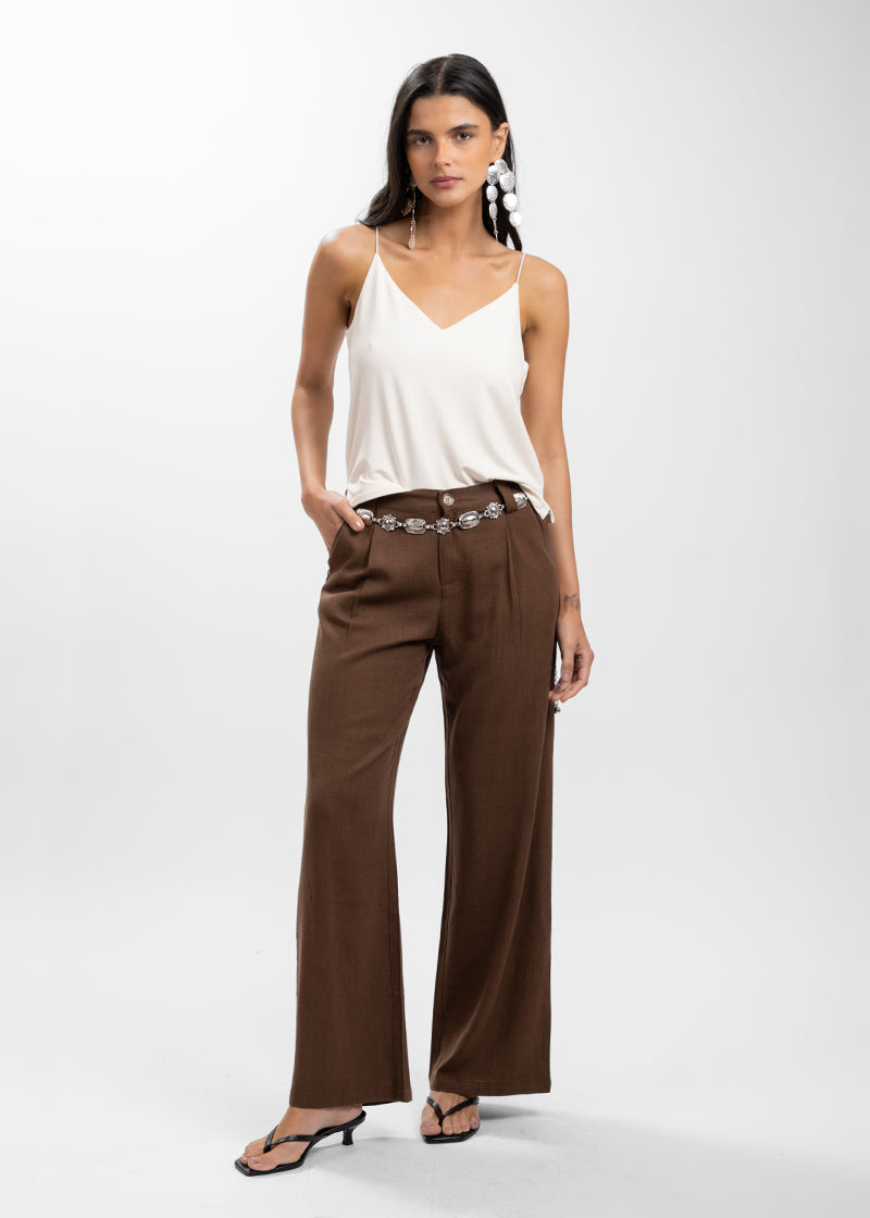 PANTALÓN JULIETA chocolate