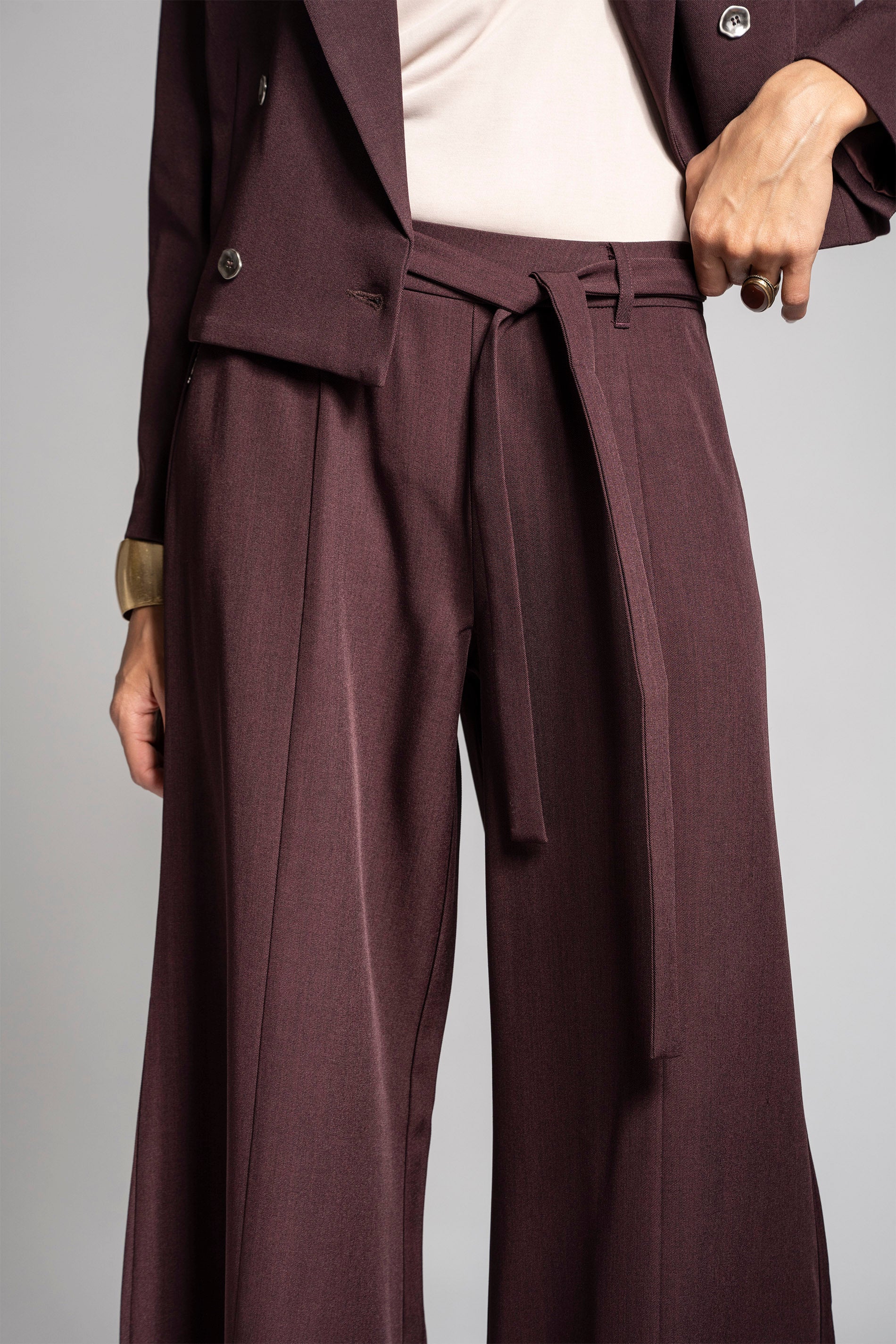 PANTALÓN LIN burdeo