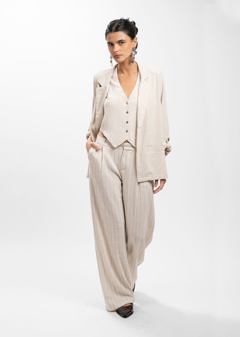 PANTALÓN MARTA arena