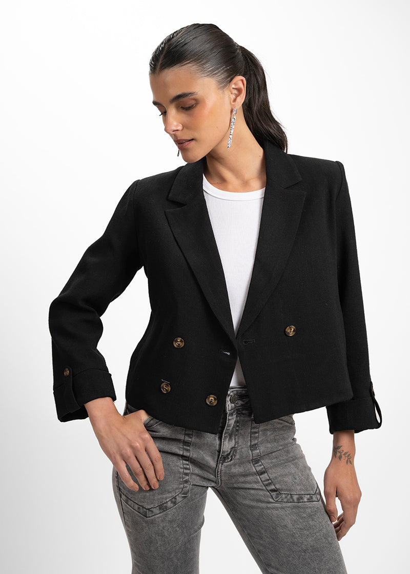 JEANS FLARE RITA gris gravillado