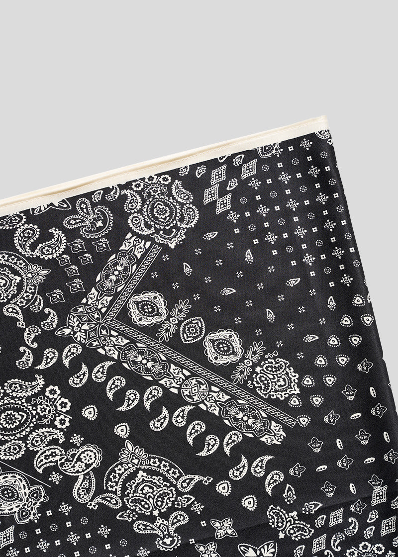 PAÑUELO PAISLEY negro