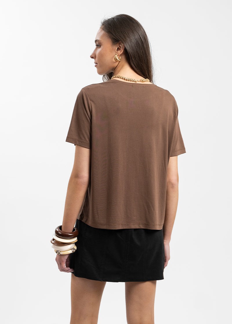 POLERA CELIA chocolate