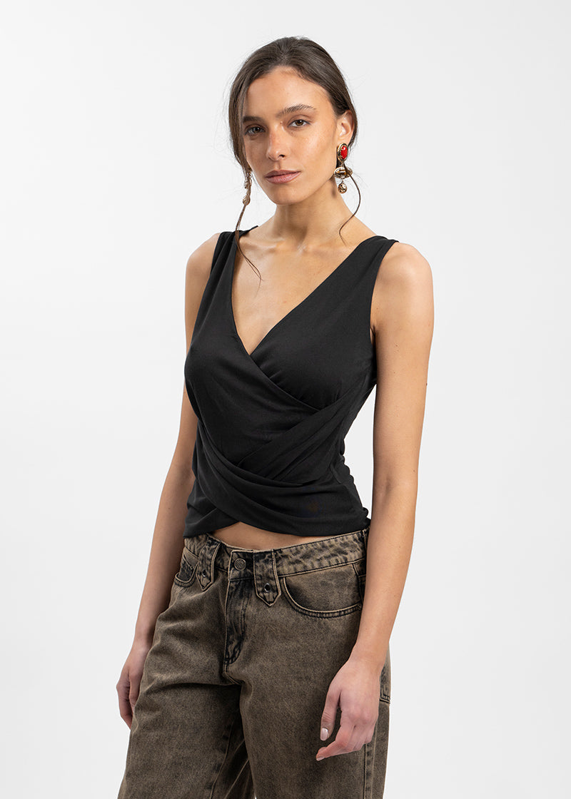 POLERA EDITTA negro