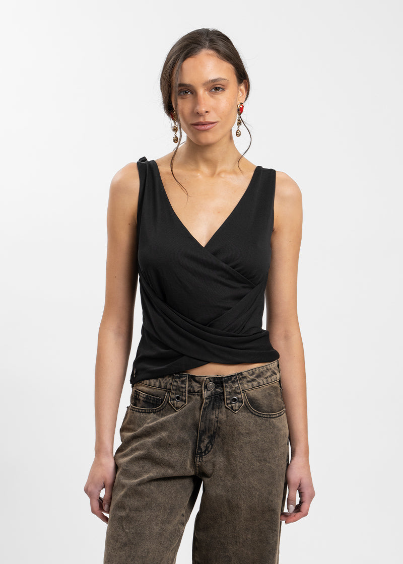 POLERA EDITTA negro