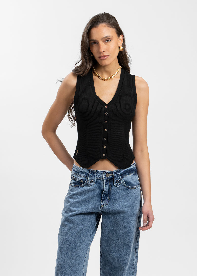 POLERA GRETA negro