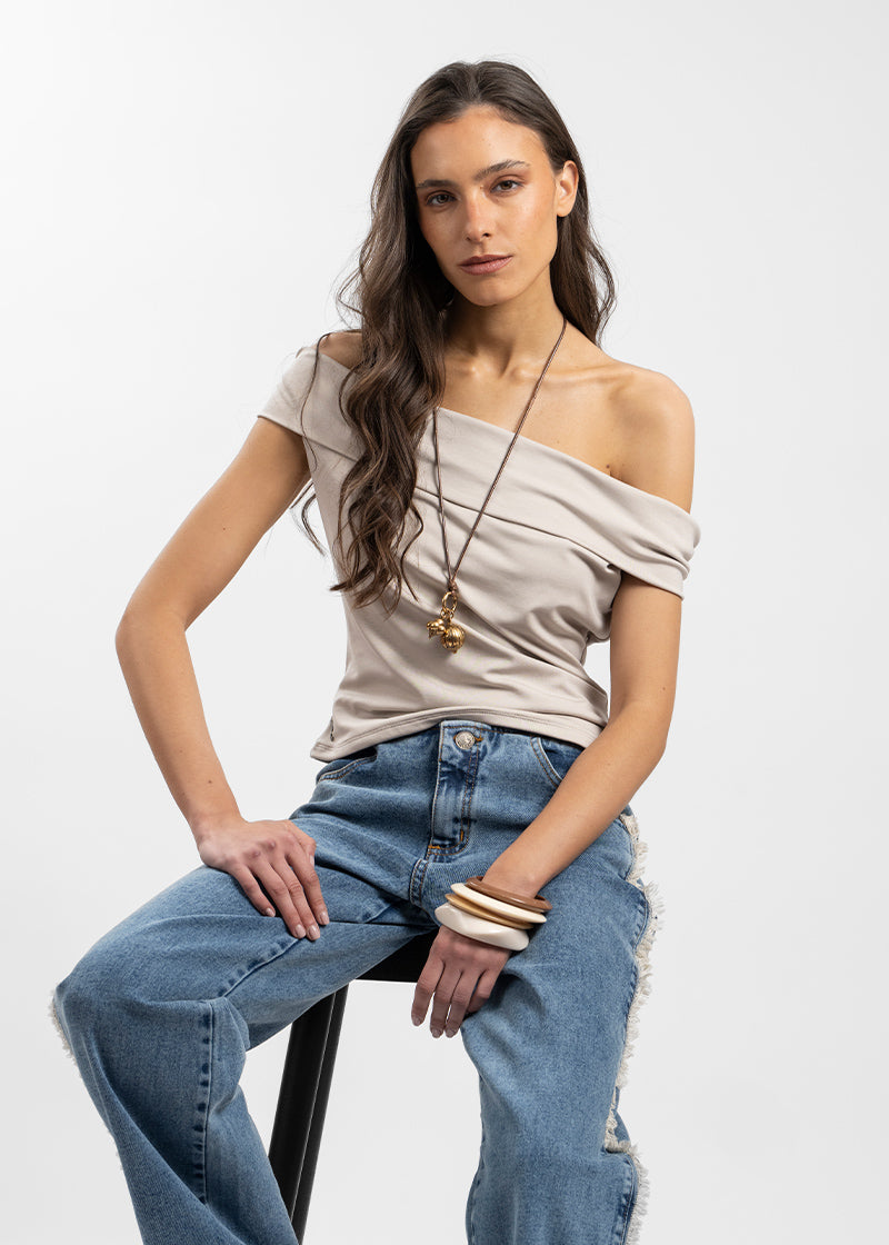 POLERA NOA beige