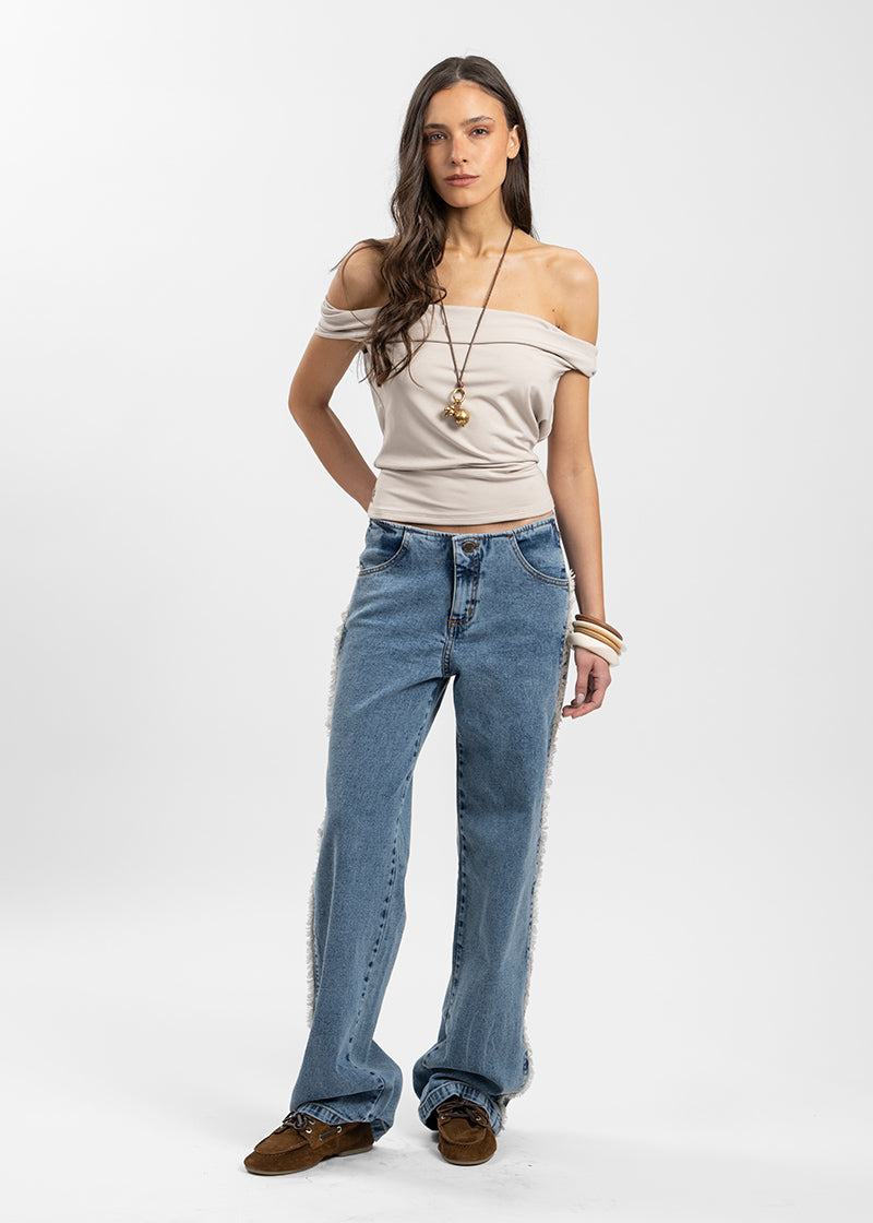 POLERA NOA beige