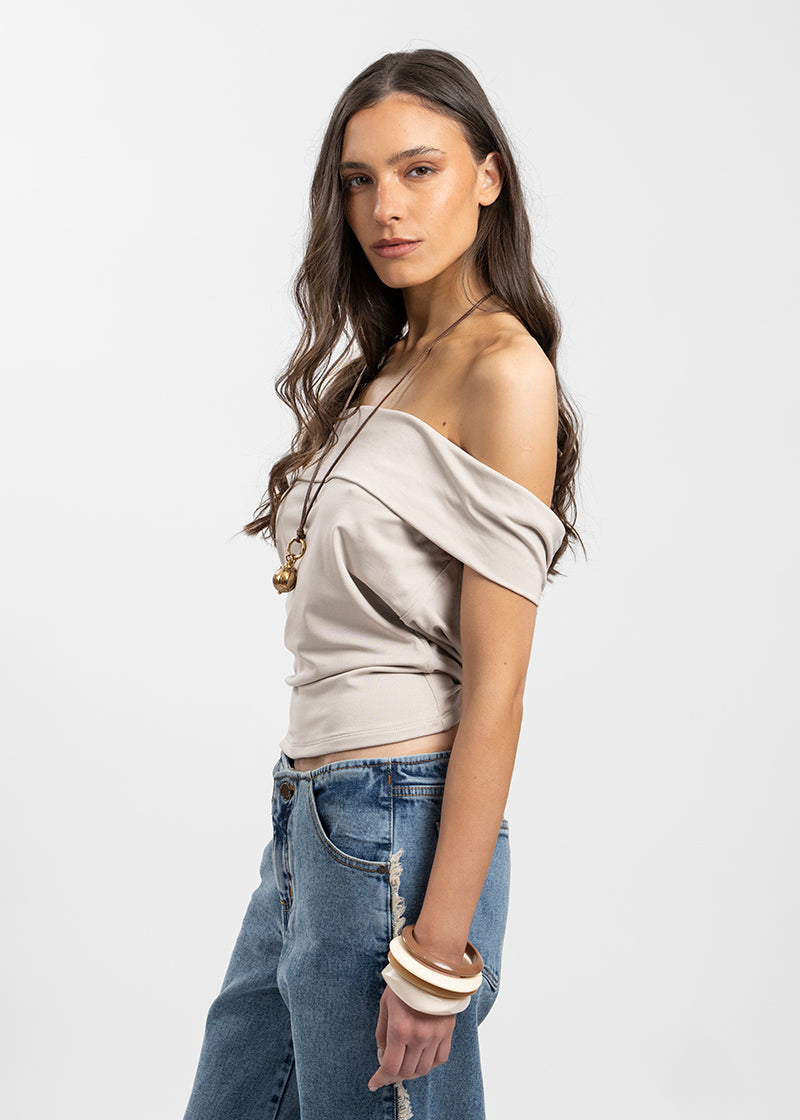 POLERA NOA beige