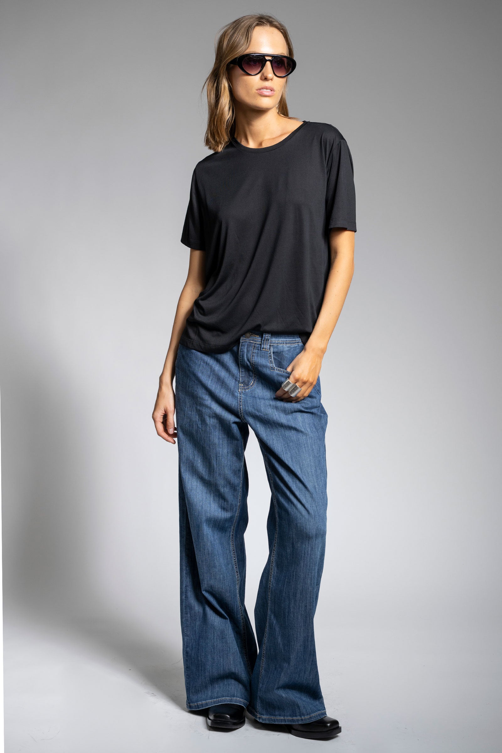 POLERA CELIA negro