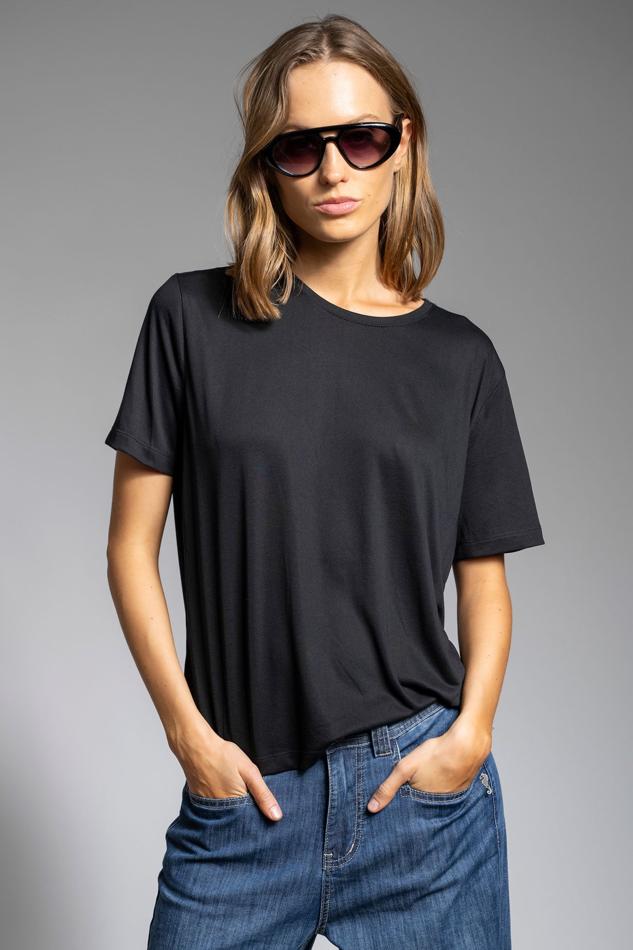 POLERA CELIA negro