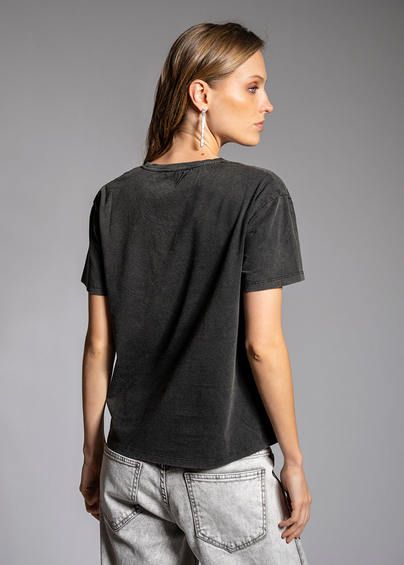 POLERA CEST LA VIE grafito