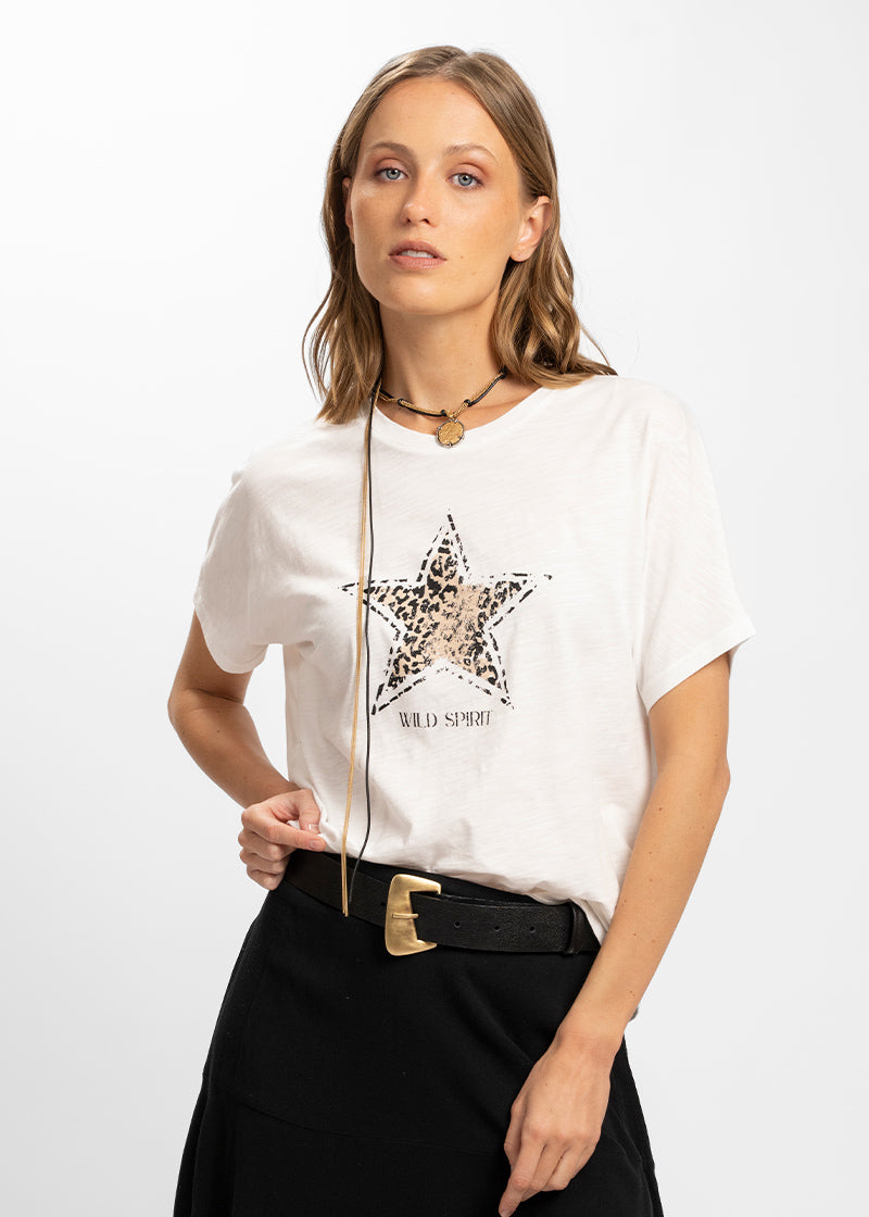 POLERA ESTRELLA blanco
